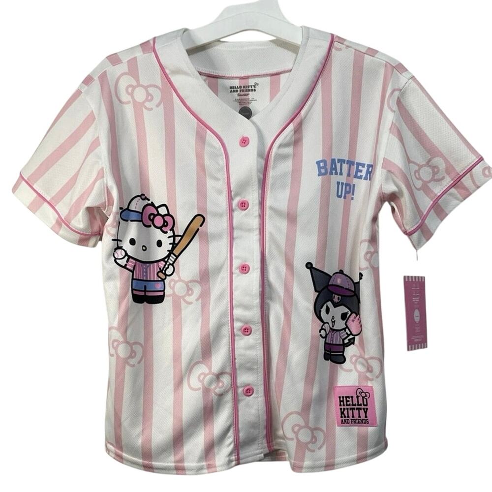Hello Kitty & Friends Girl’s M Softball Jersey